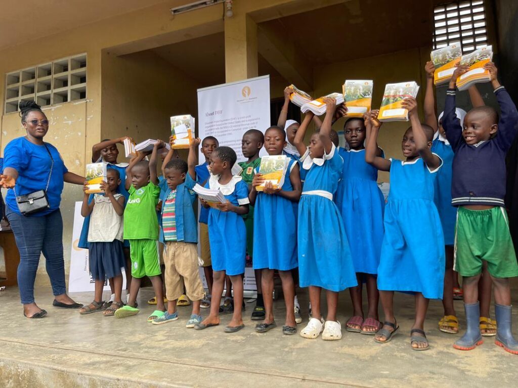 BACK TO SCHOOL PROJECT CARRIED OUT BY DREAMERS HOPE FOUNDATION AT GOVERNMENT SCHOOL DOWN BEACH