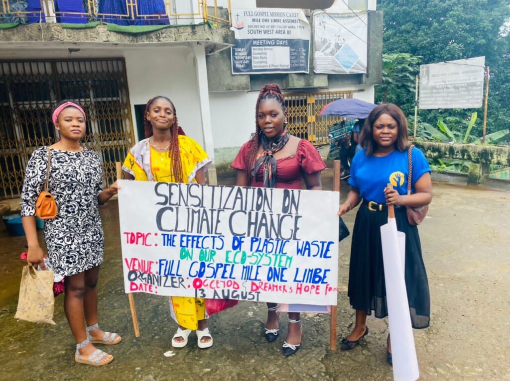 A REPORT ON THE SENSITIZATION ON CLIMATE CHANGE AND EFFECT OF PLASTIC WASTE